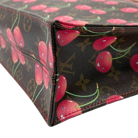 LOUIS VUITTON Vintage 2005 M95010 Monogram Cherry Bag Sac Plat Brown [106493] - Picture 5 of 15